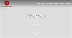 Desktop Screenshot of mtolivesda.com